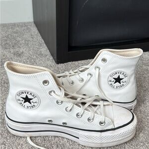 Converse Women's White High-Top Sneakers